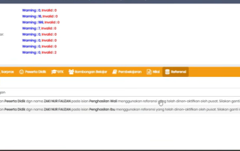 Solusi Invalid Data Referensi dan Data Periodik Siswa di Dapodik 2027, Begini Cara Mengatasinya