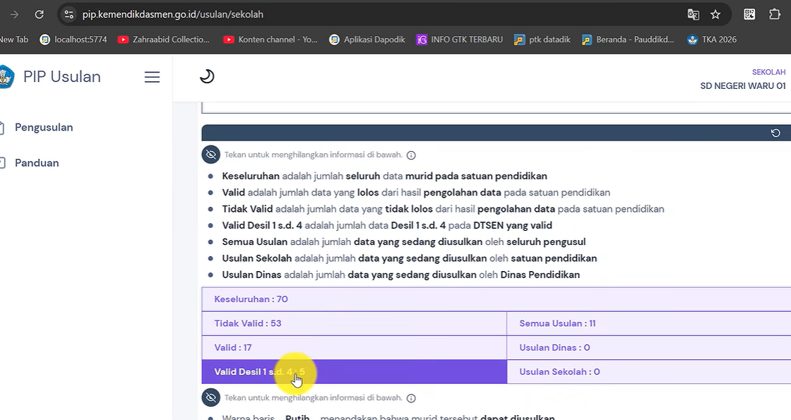 Cara Mengusulkan PIP di Aplikasi SIPINTAR Berdasarkan Data Dapodik 2027