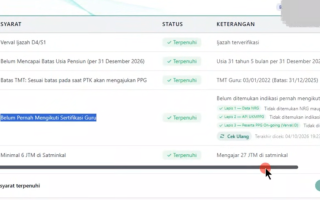 Cara Mengajukan PPG Daljab 2026 Madrasah Kemenag di Portal EMIS GTK