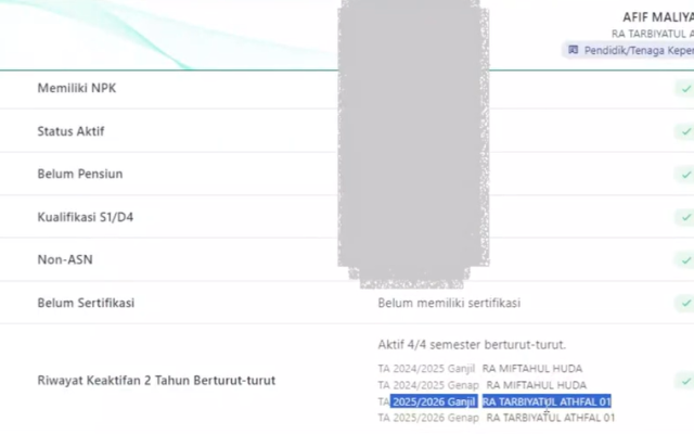 Cara Guru Mutasi dan Perubahan Status Tenaga Pendidik Ajukan Tunjangan Insentif Tahap 2 2026